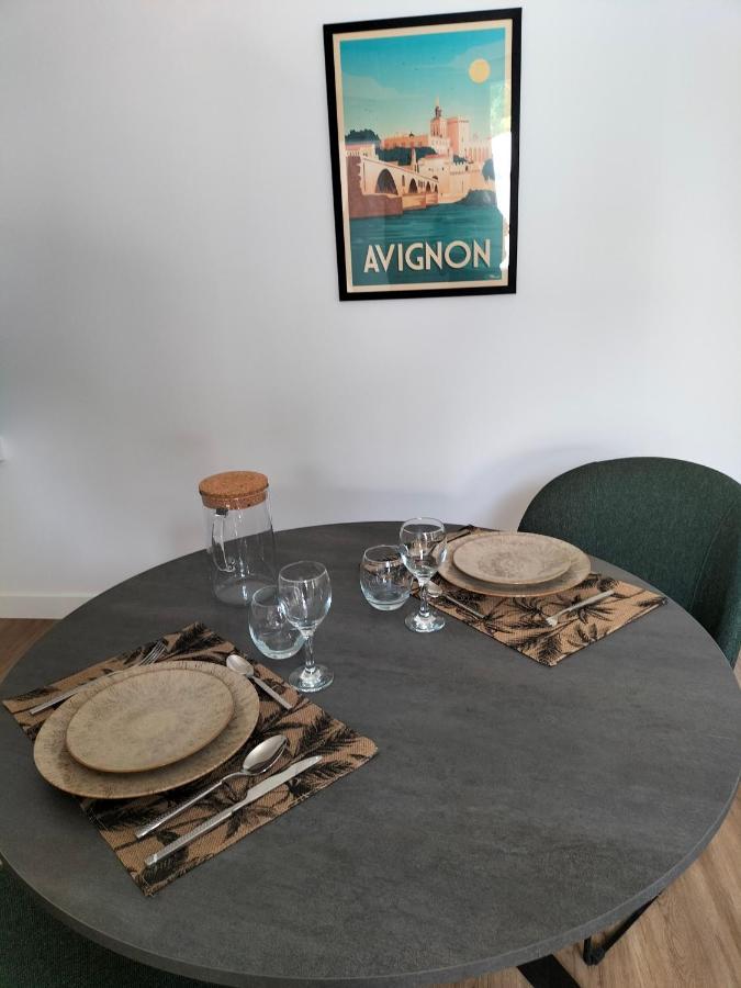 Studio Terrasse, Intra-Muros, Climatise Avec Wifi Avignon Ngoại thất bức ảnh