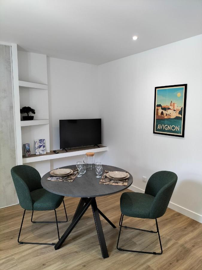 Studio Terrasse, Intra-Muros, Climatise Avec Wifi Avignon Ngoại thất bức ảnh